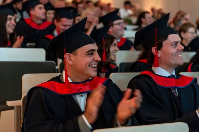 Die Graduierung ist der schönste Moment im Studentenleben